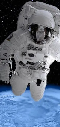 Helmet Astronaut Human Body Live Wallpaper