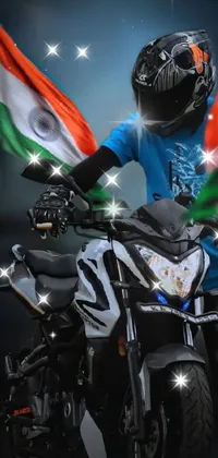 Helmet Automotive Lighting Motorcycle Live Wallpaper