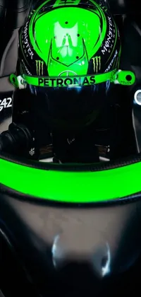 Helmet Green Automotive Tire Live Wallpaper
