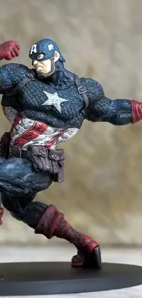 Dancing Captain America !!! Live Wallpaper
