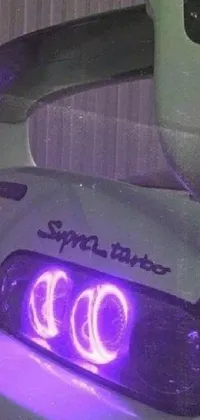 Hood Automotive Lighting Purple Live Wallpaper