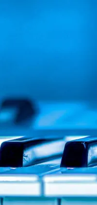 Hood Blue Automotive Lighting Live Wallpaper
