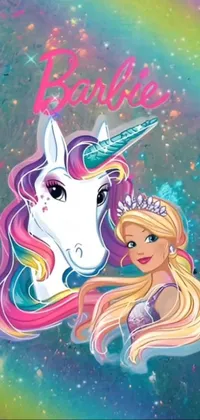 Horse Cartoon Unicorn Live Wallpaper