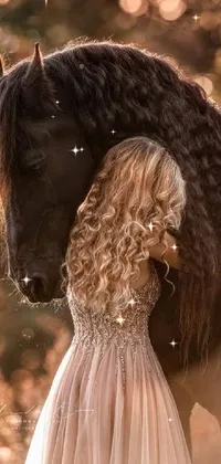 Horse Dress Light Live Wallpaper