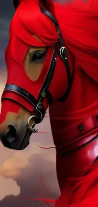 Horse Eye Horse Tack Live Wallpaper