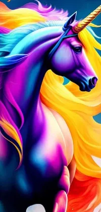 Horse Light Organism Live Wallpaper