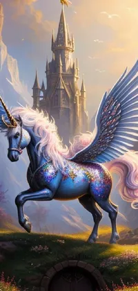 Horse Mythical Creature Art Live Wallpaper