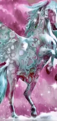 Horse Mythical Creature Organism Live Wallpaper