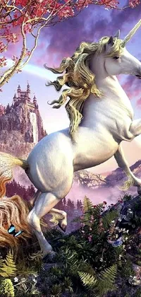 Horse Mythical Creature Organism Live Wallpaper
