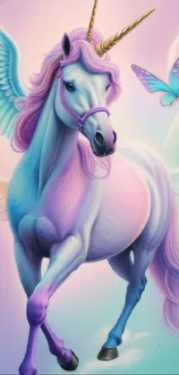 Horse Mythical Creature Unicorn Live Wallpaper