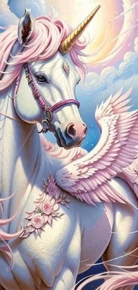 Horse Mythical Creature Vertebrate Live Wallpaper