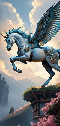 Horse Mythical Creature World Live Wallpaper