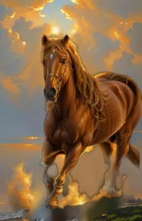 Horse Nature Working Animal Live Wallpaper