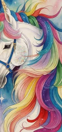 Horse Paint Art Paint Live Wallpaper