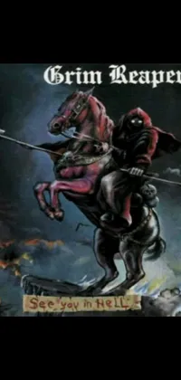 Horse Poster Art Live Wallpaper