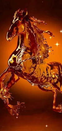 Horse Sculpture Sorrel Live Wallpaper