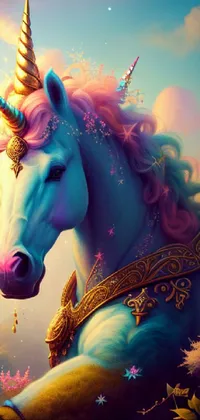 Horse Sky Mythical Creature Live Wallpaper
