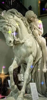 Horse Statue Sculpture Live Wallpaper