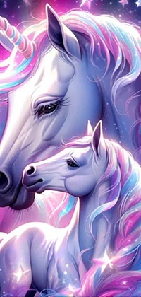Horse Unicorn Vertebrate Live Wallpaper