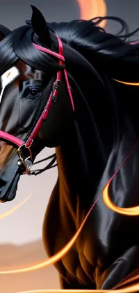 Horse Working Animal Bit Live Wallpaper