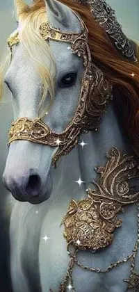 Horse Working Animal Liver Live Wallpaper