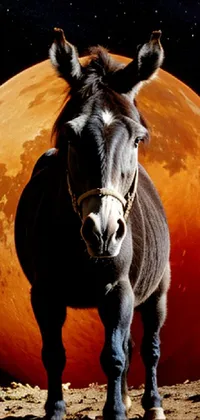 Horse Working Animal Organism Live Wallpaper