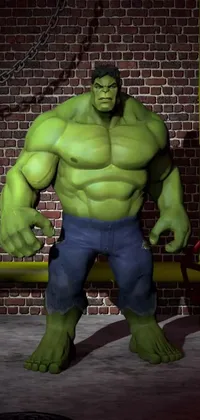 Hulk Bodybuilder Cartoon Live Wallpaper