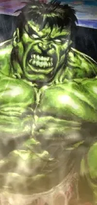 Hulk Cartoon Plant Live Wallpaper