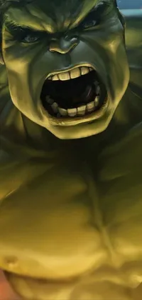 Hulk Jaw Art Live Wallpaper