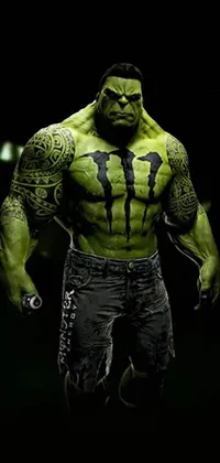 Hulk Jaw Bodybuilder Live Wallpaper