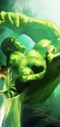 Hulk Organism Gesture Live Wallpaper