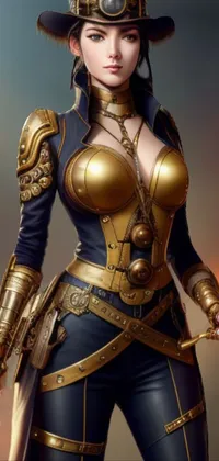 Human Body Breastplate Thigh Live Wallpaper