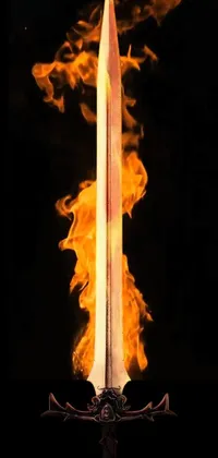 Human Body Fire Flame Live Wallpaper