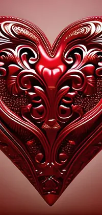 red heart  Live Wallpaper