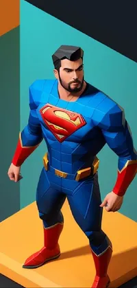 Human Body Sleeve Superman Live Wallpaper