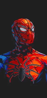 Human Body Spider-man Neck Live Wallpaper