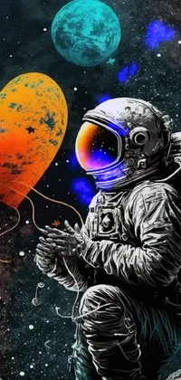 Human Organism Astronaut Live Wallpaper