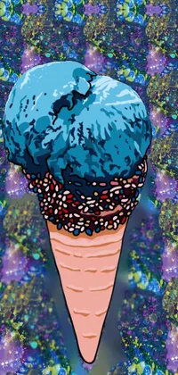 Ice Cream Cone Cone Ice Cream Live Wallpaper