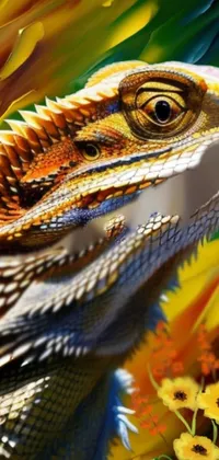 Iguania Reptile Organism Live Wallpaper