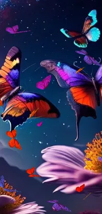 Insect Pollinator Light Live Wallpaper