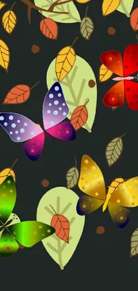 Invertebrate Art Butterfly Live Wallpaper