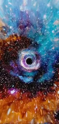 Iris Astronomical Object Art Live Wallpaper
