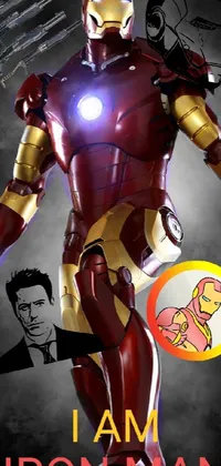 Iron Man Armour Machine Live Wallpaper