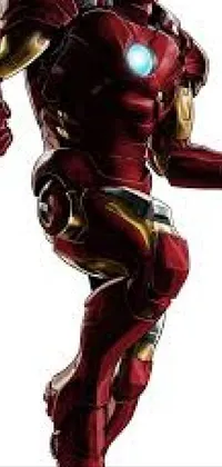 Iron Man Art Machine Live Wallpaper