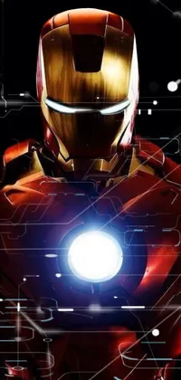 Iron Man Automotive Design Human Body Live Wallpaper
