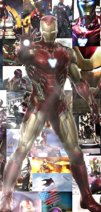 Iron Man Avengers Captain America Live Wallpaper