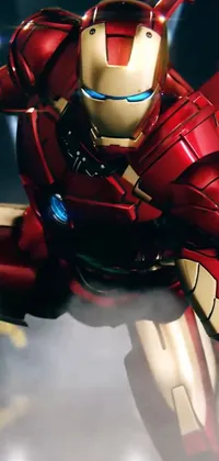 Iron Man Cartoon Avengers Live Wallpaper