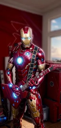 Iron Man Spider-man Avengers Live Wallpaper