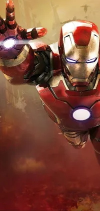 Iron Man Toy Armour Live Wallpaper