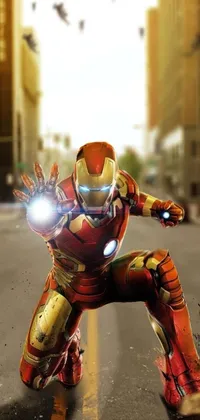 Iron Man Toy Avengers Live Wallpaper
